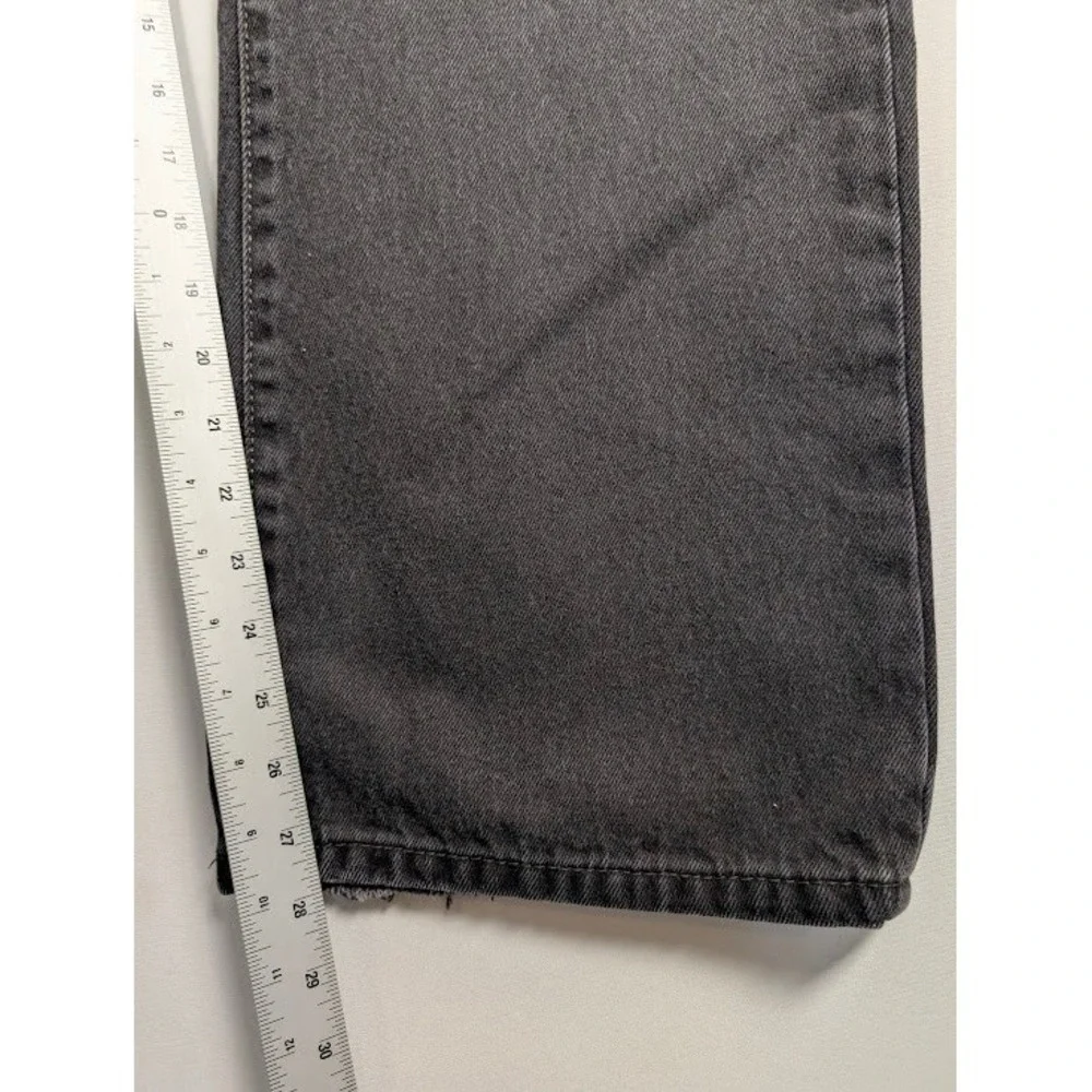 Levi's 517 Jeans Mens 38x29 (FITS 37x28) Black 100% Cotton